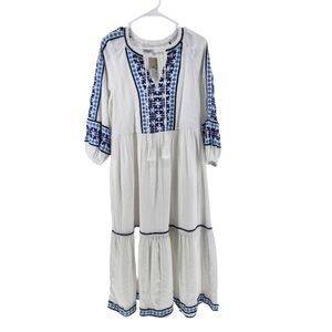 Tommy Bahama Women's Mykonos Tiered Midi Dress